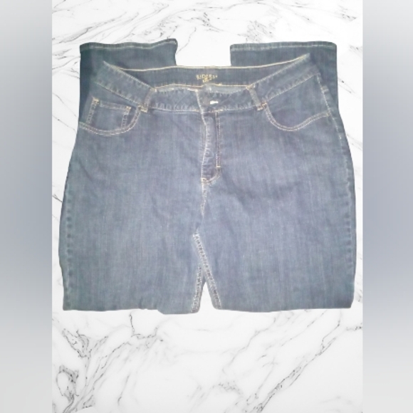 "Riders by Lee" Dark Wash Denim Straight Leg Jeans - Picture 1 of 2